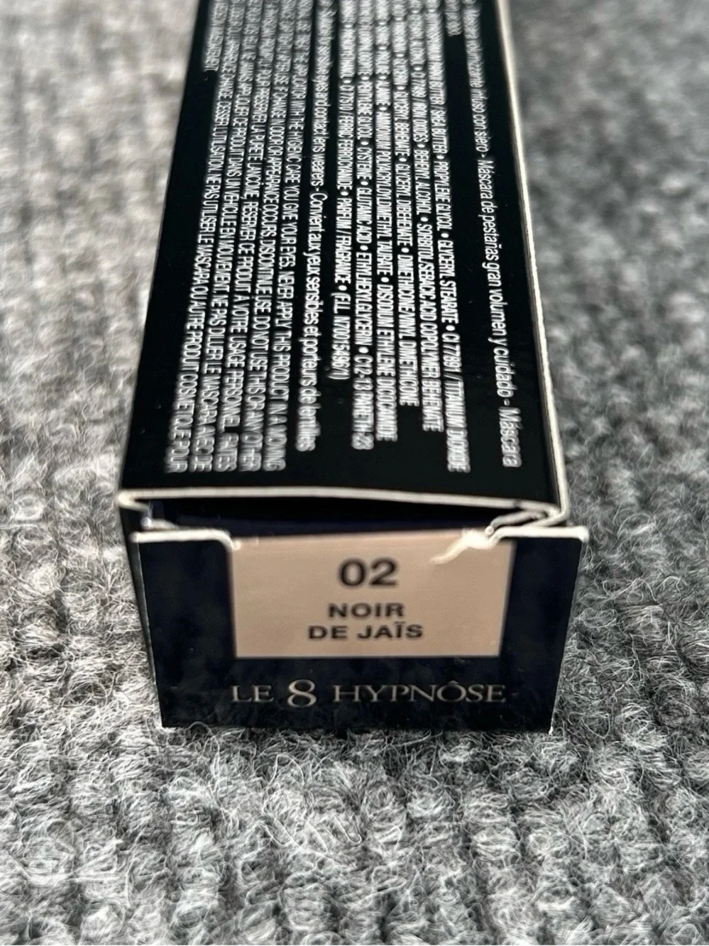 Lancome Le  Hypnôse Serum‑Infused Volumizing Mascara .27 fl oz NOIR Blue Glass